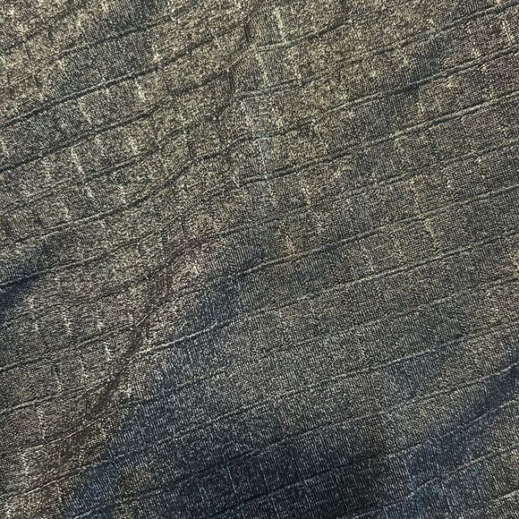 Chicos brown square patterned sleeves top size 2 - Picture 6 of 6